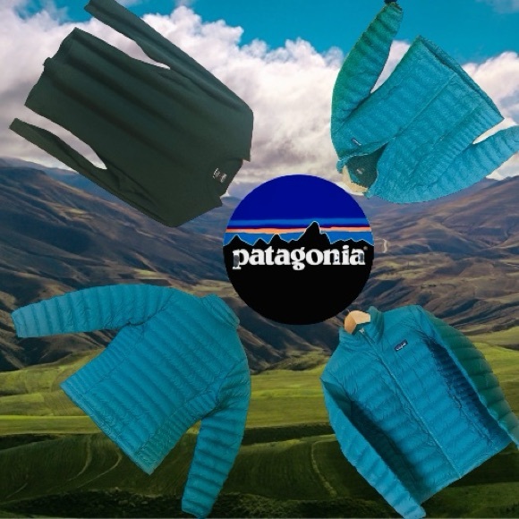 LOT OF 2 PATAGONIA WOMENS SMALL DOWN JACKET FULL ZIP & MID-WEIGHT CAPILENE CREW - Picture 8 of 10